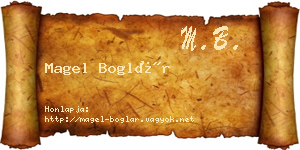 Magel Boglár névjegykártya